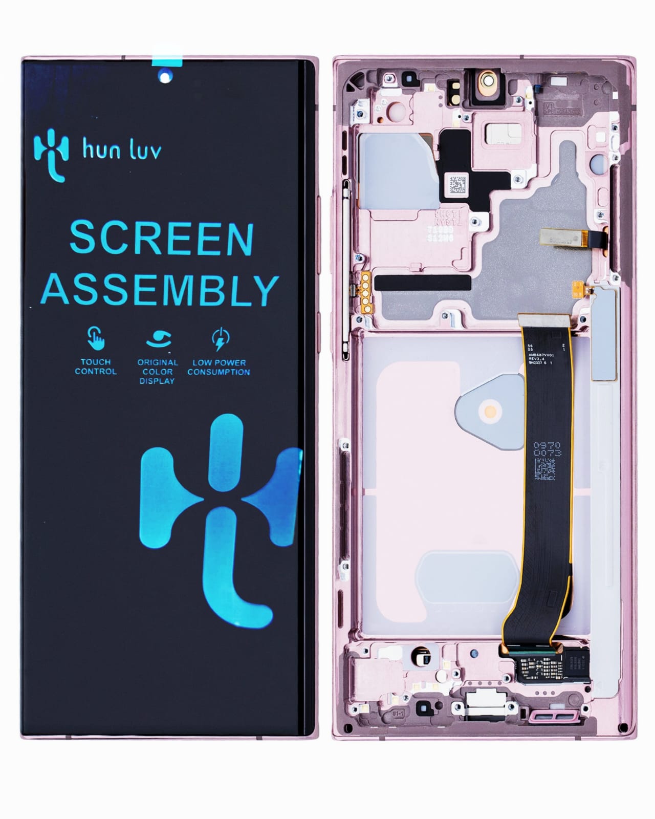 Pantalla Note 20 Ultra Oled con Marco